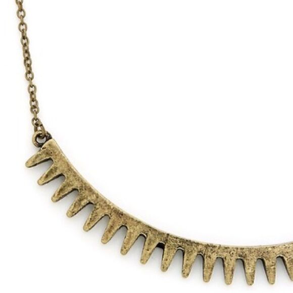 Tiny Teeth Necklace - Antique gold - Picture 4 of 4
